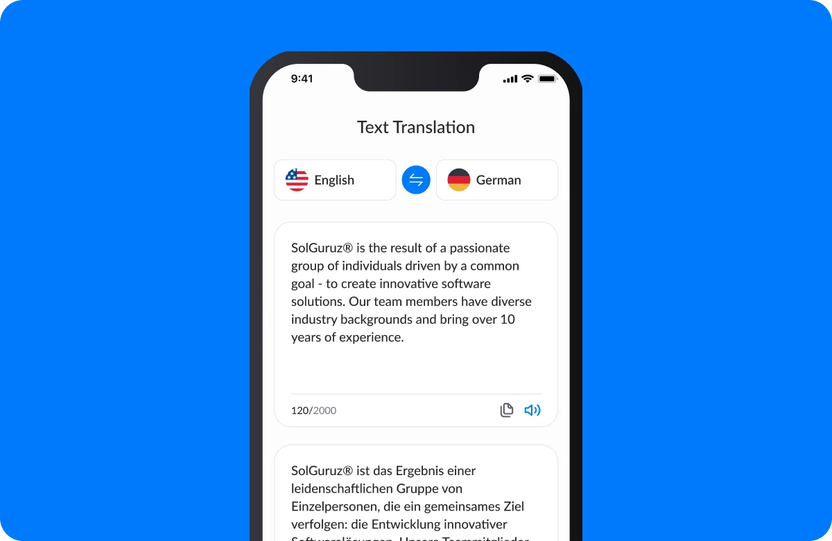 ai translation app