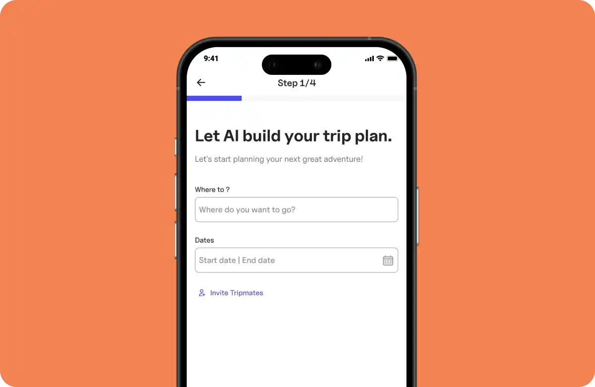 AI Trip Planner App Development